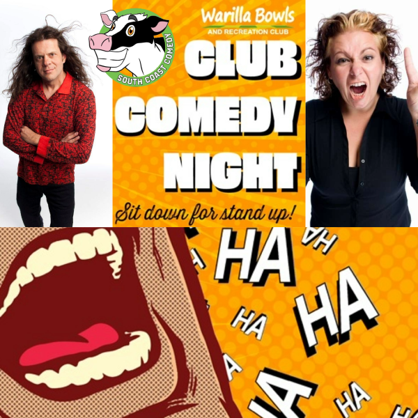 Live comedy show Warilla Bowling Club